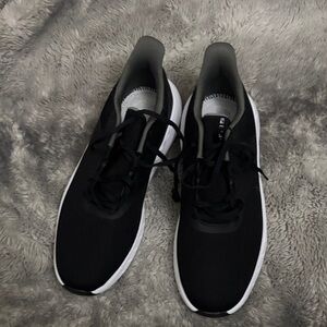 Men's Black and White Sneakers